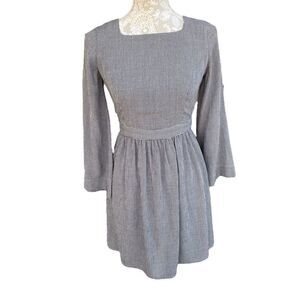 Christy Dawn Gray Mini Dress